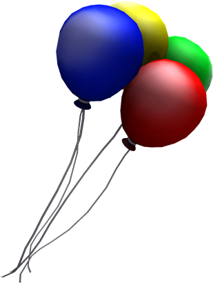 Bunch Of Balloons - Roblox Balloon Gear (420x420), Png Download