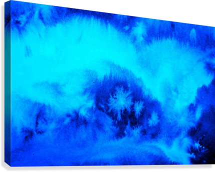 Sparkle Canvas Print - Painting (429x344), Png Download