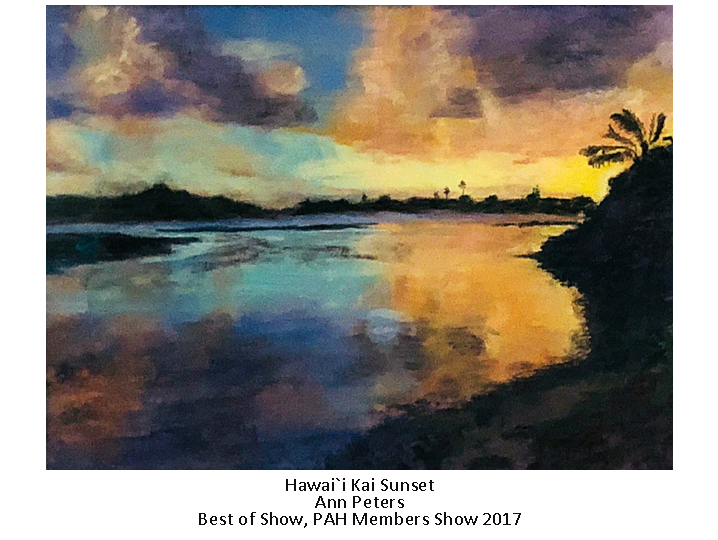 Artwork By Pastel Artist Of Hawaii, Ann Peters - Artists Of Hawaii (718x540), Png Download