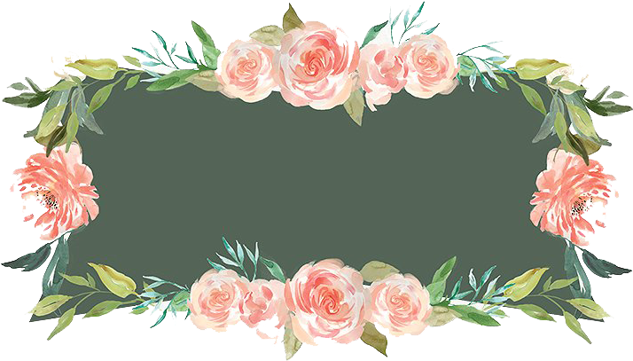 Watercolor Frame Png - Watercolor Frame Png Free (851x504), Png Download