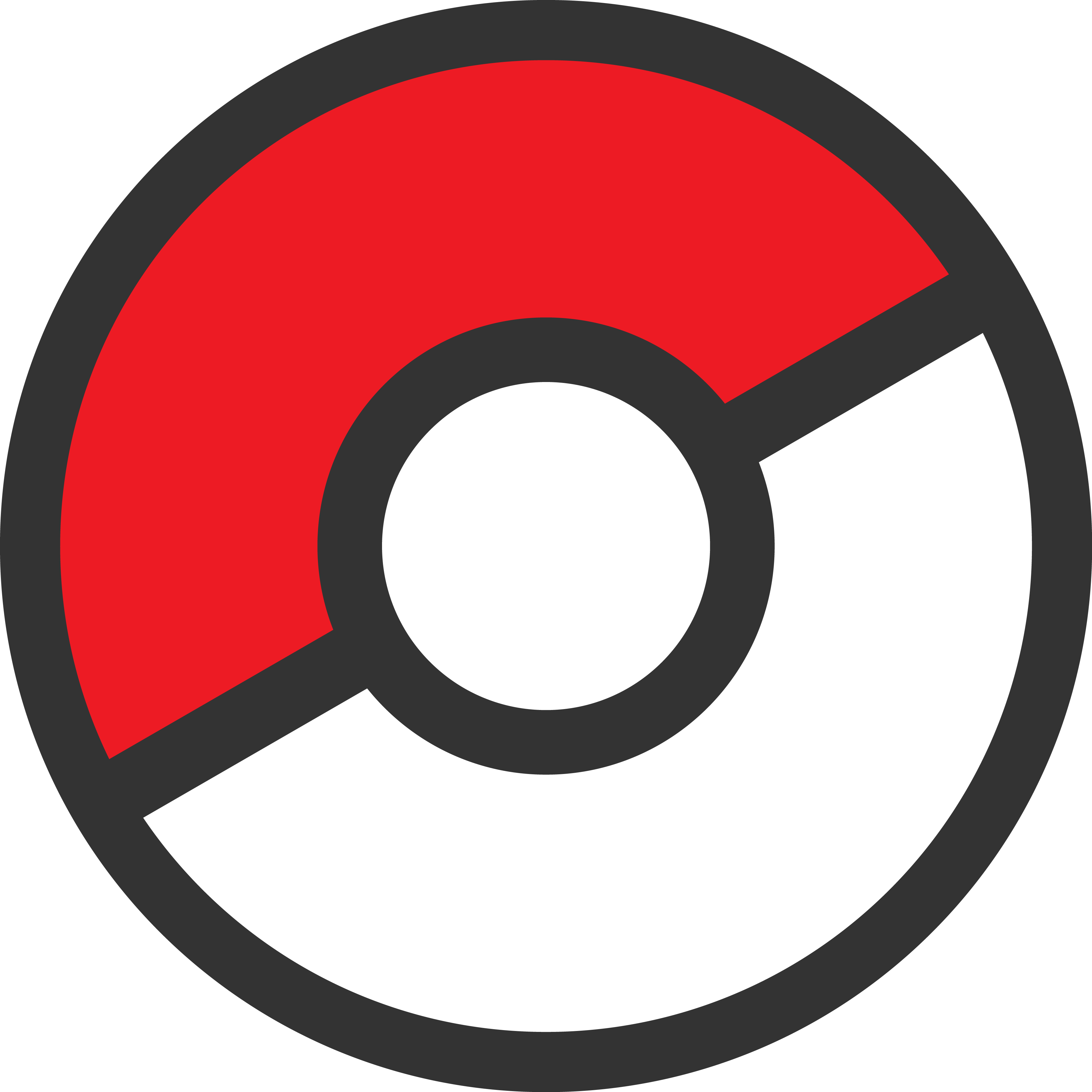 Pokemon Sapphire Logo Png For Kids - Pokeball Transparent Background (3633x3633), Png Download