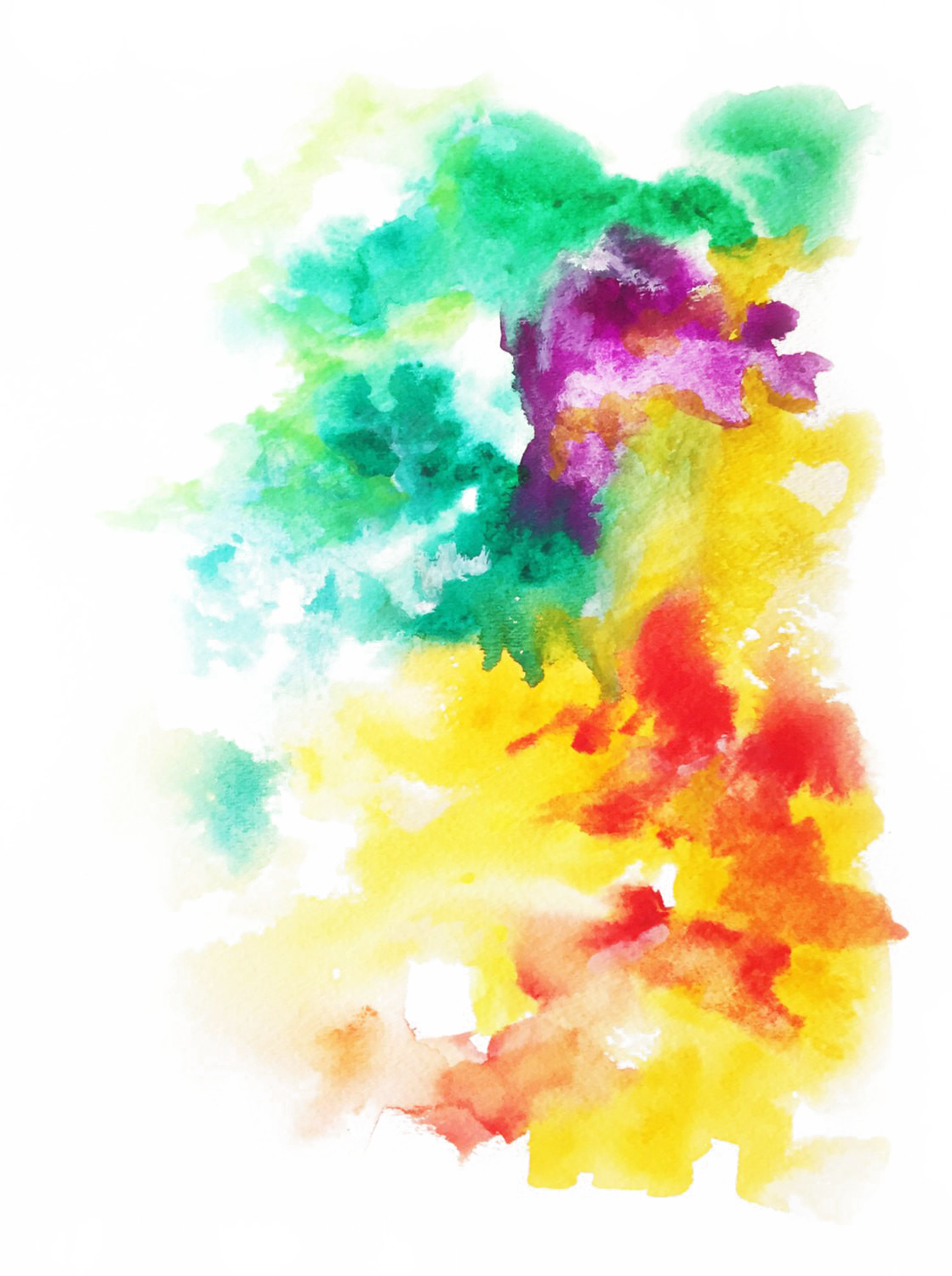 Abstract Watercolor Background Png (1119x1500), Png Download