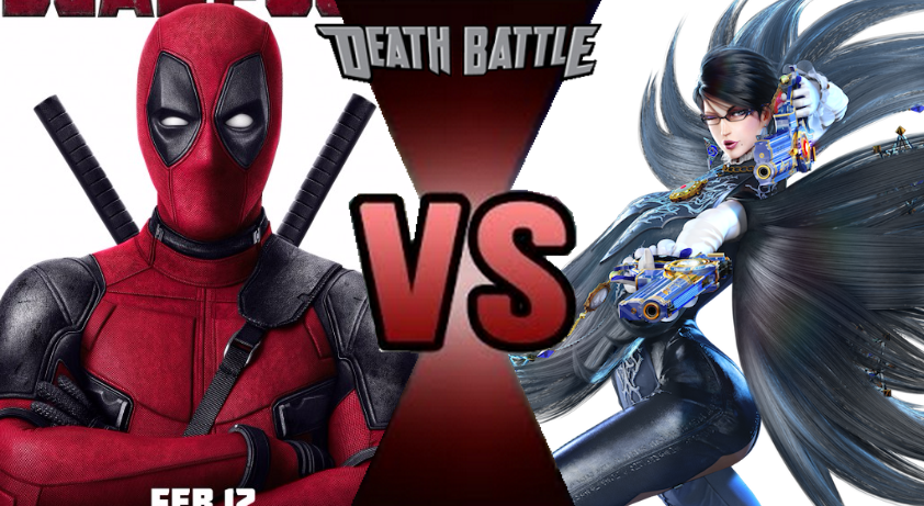 Deadpool Vs - Bayonetta Juego (842x461), Png Download