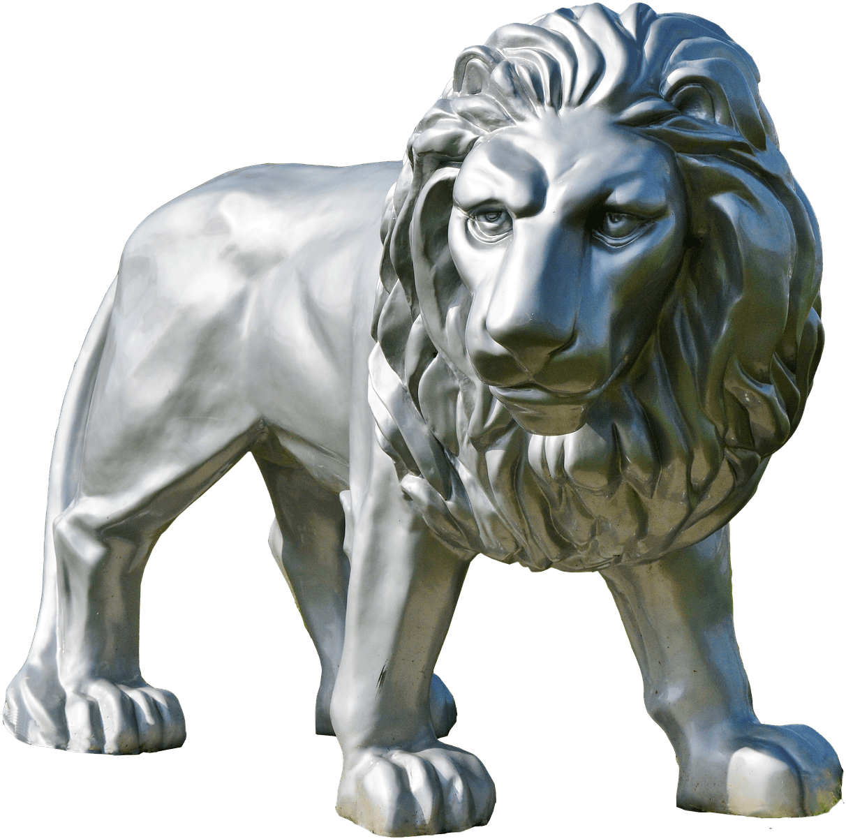 Silver Transparent Stickpng - Sculpture (1280x1224), Png Download