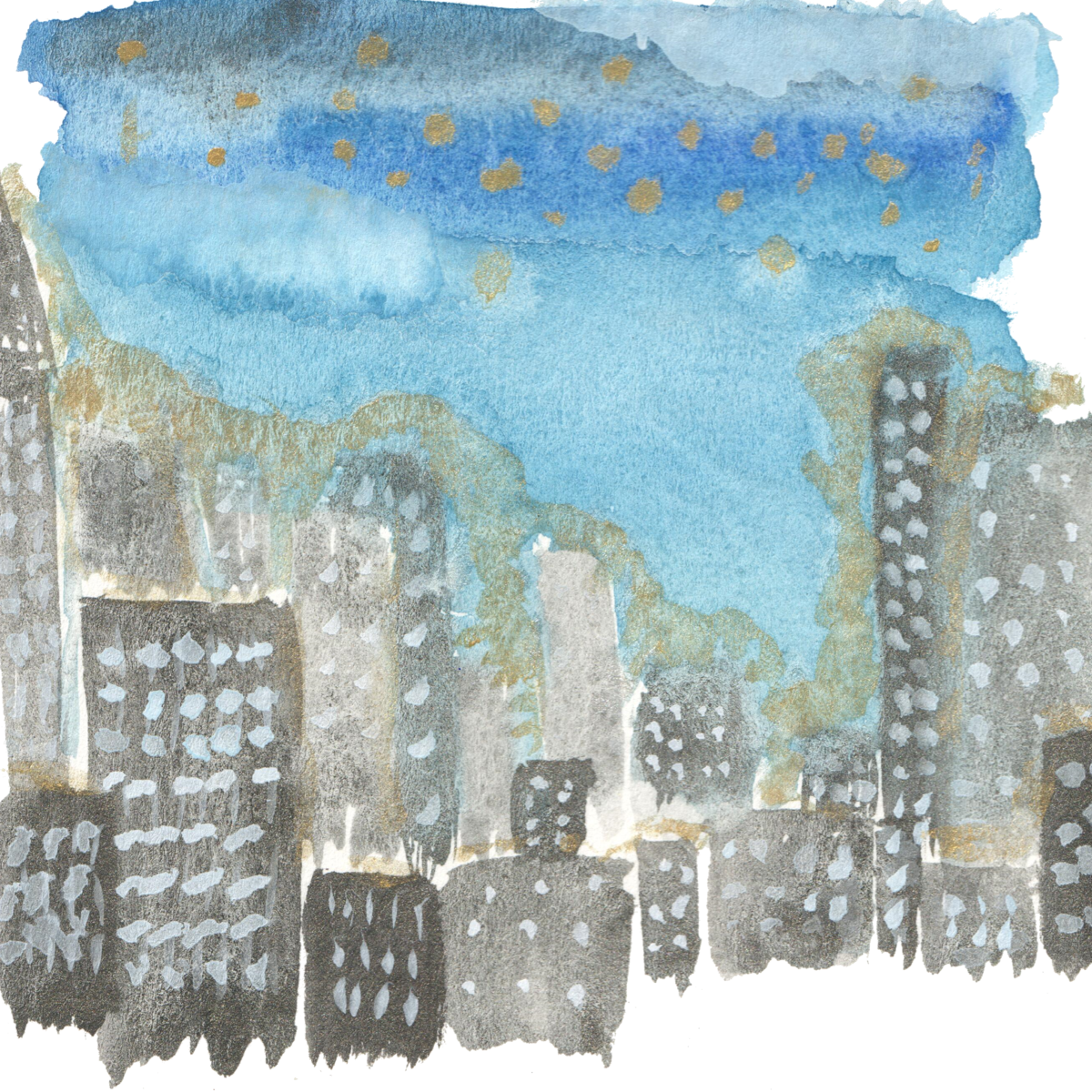 Original Watercolor - Painting (1200x1200), Png Download