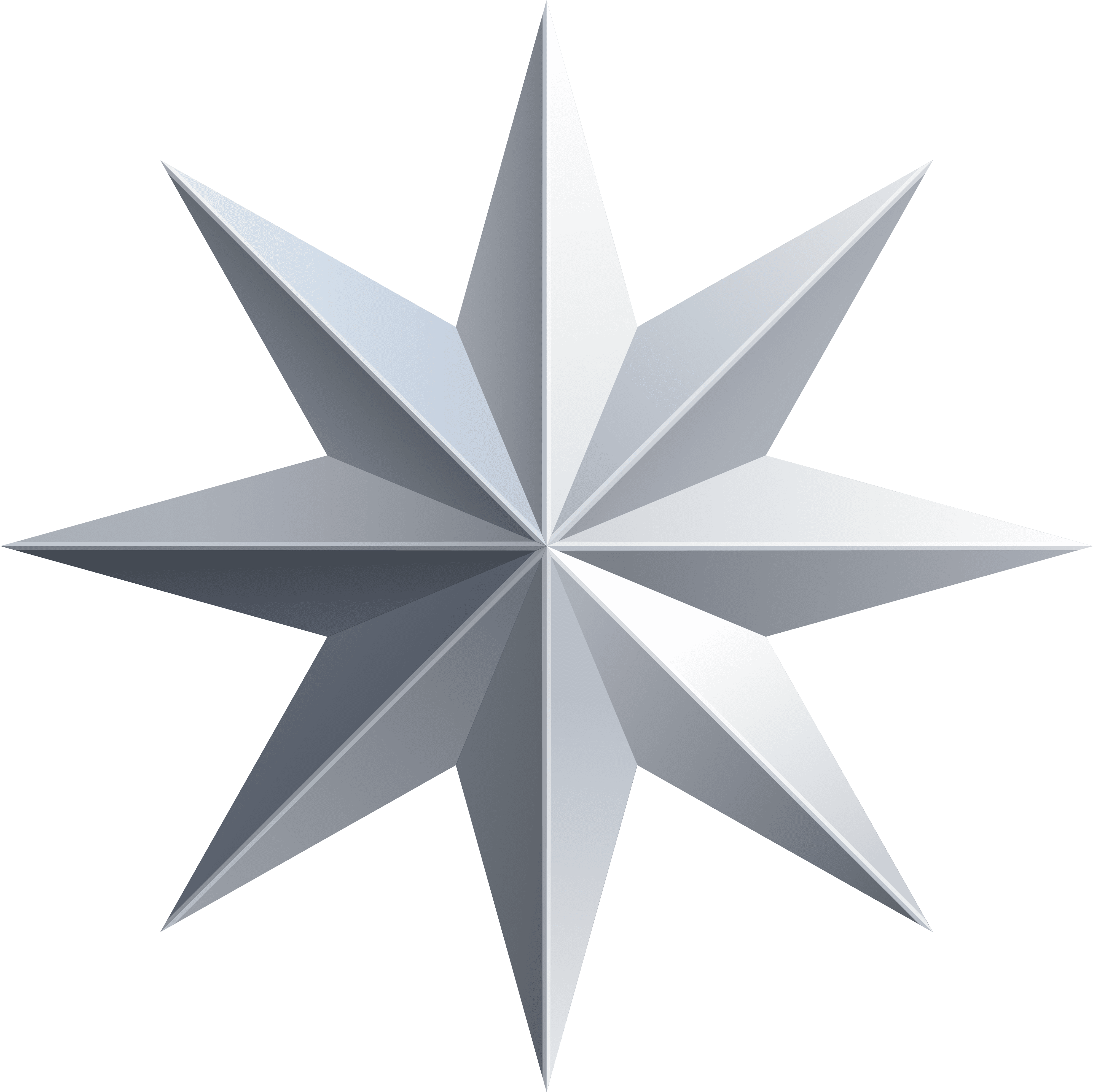 Silver Star Transparent Png Image - Silver Star Png (600x600), Png Download