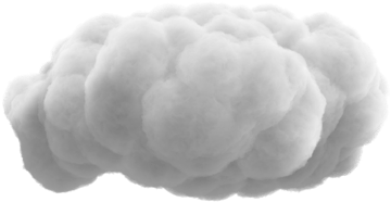 Very Fluffy Cloud - Portable Network Graphics (400x400), Png Download
