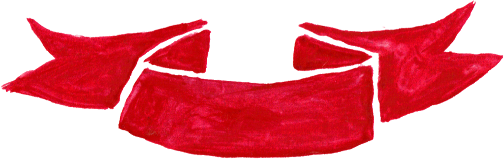 Png File Size - Png Red Watercolour Banner (1024x323), Png Download