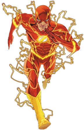 Flash Dibujo Png (300x464), Png Download