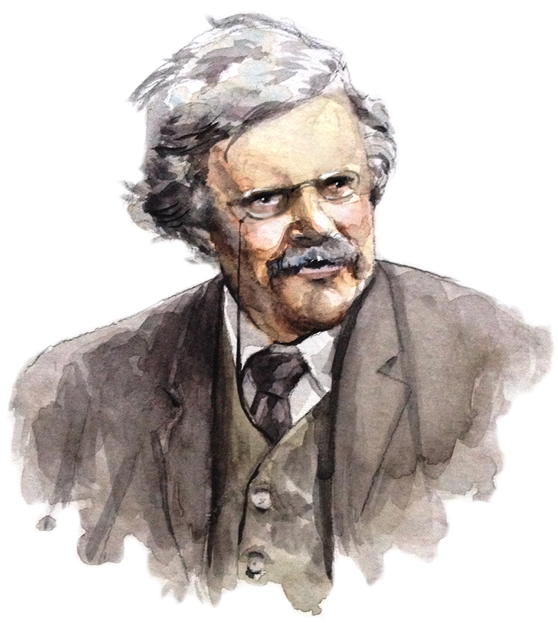 G K Chesterton - Catholicism: The Pivotal Players - Volume (960x960), Png Download