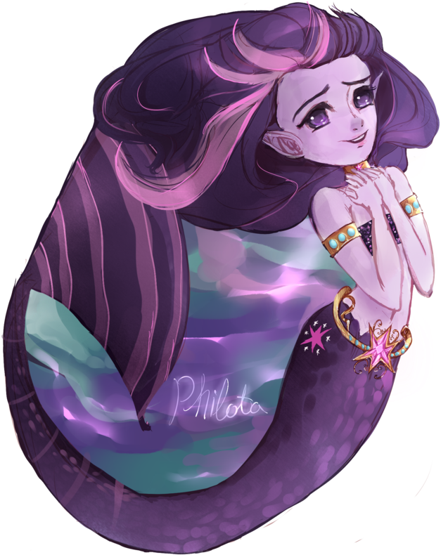 Philota, Human, Humanized, Mermaid, Mermaidized, Safe, - Illustration (1024x843), Png Download