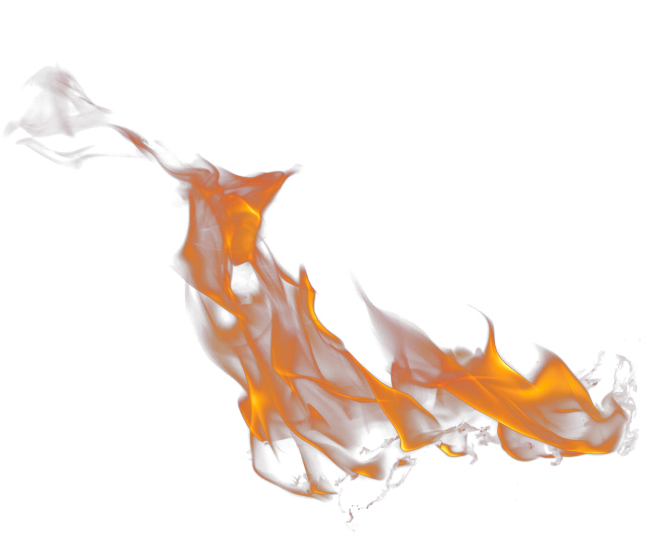 Fire A Transparent Background - Flamme Render (900x750), Png Download