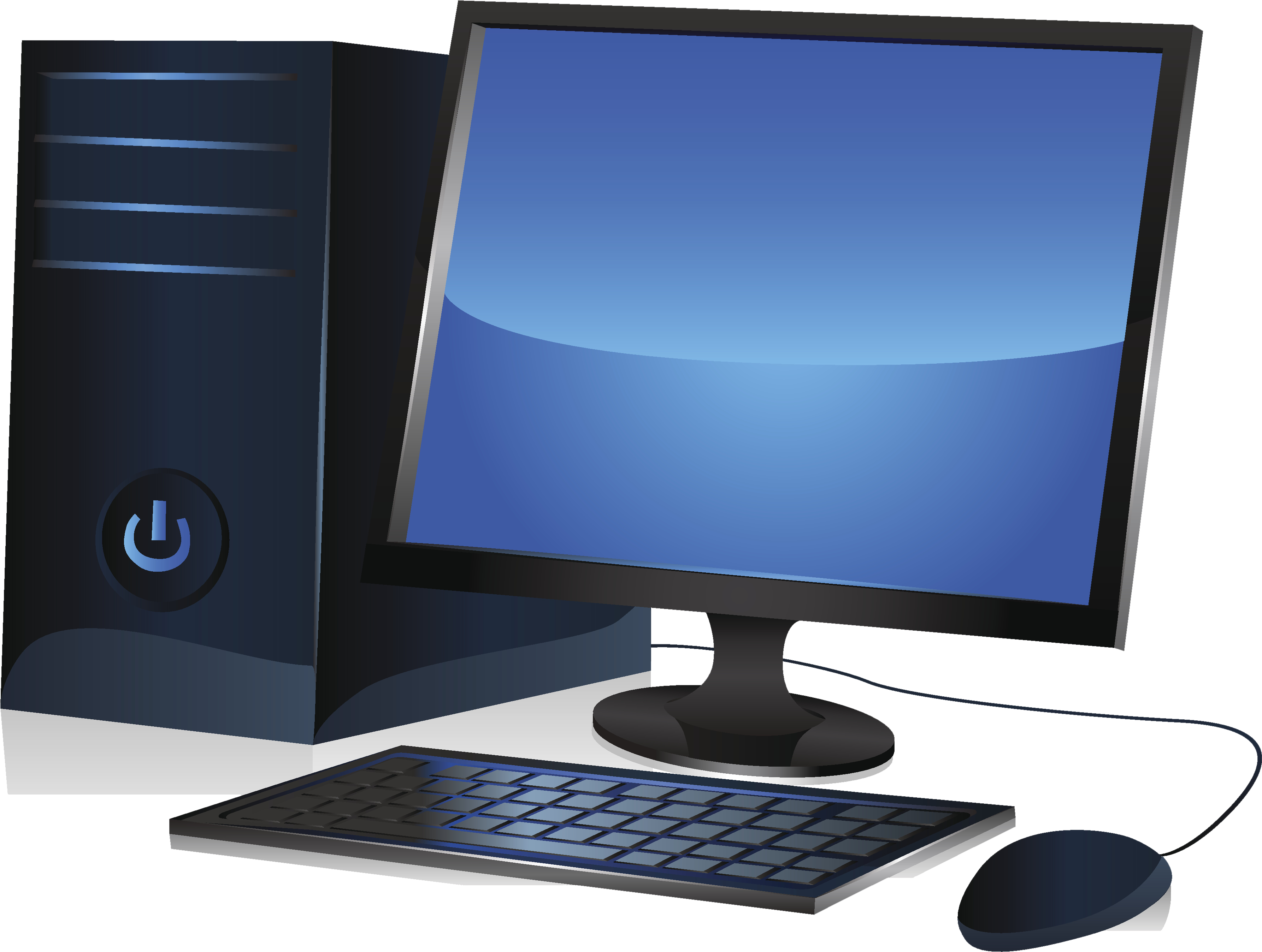 Desktop Computer Png File - Desktop Computer Png (1024x787), Png Download