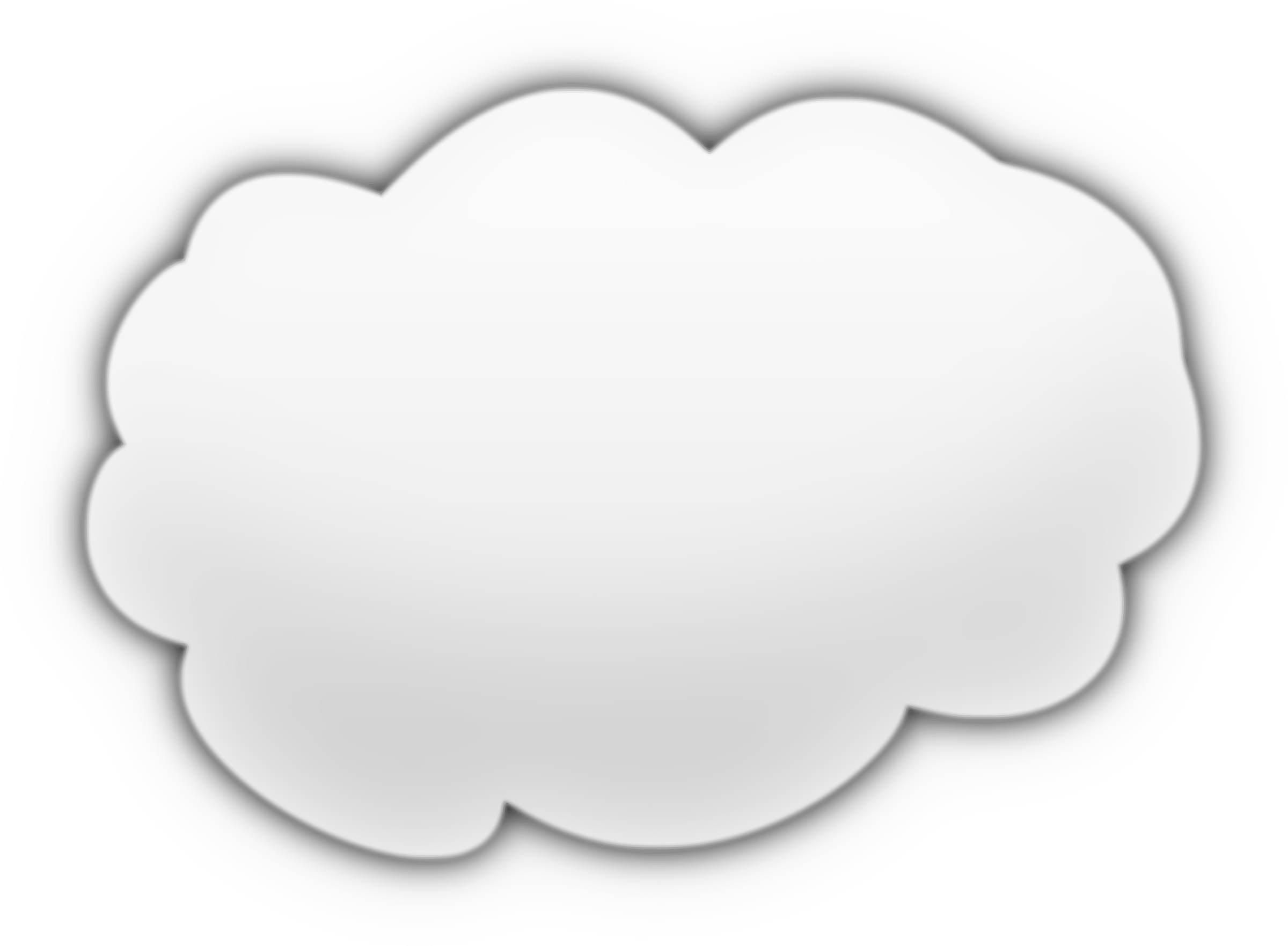 This Free Icons Png Design Of Cartoon Cloud (2400x1762), Png Download