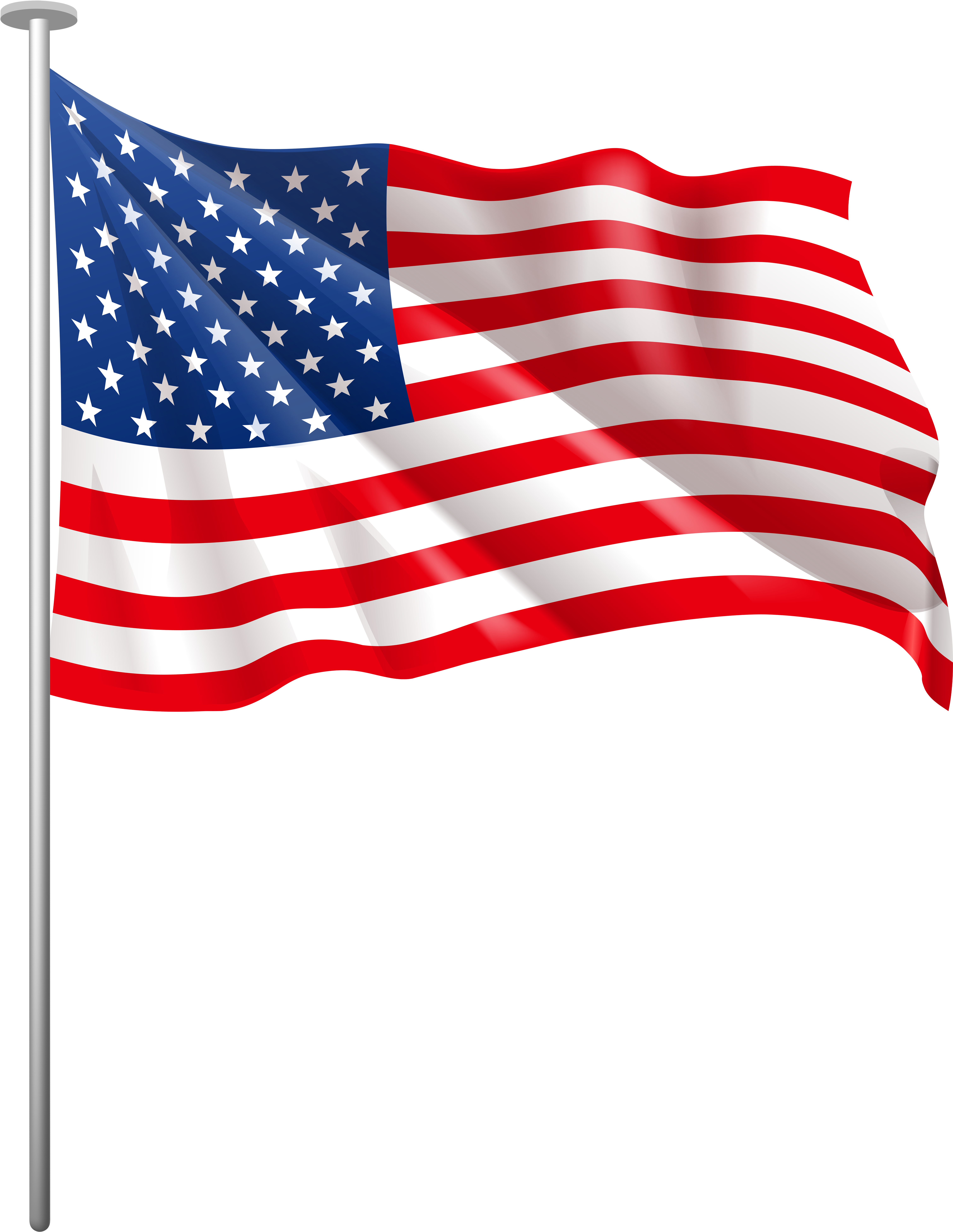 Us Flag American Flag Usa Clipart Png - Usa Flag Clipart Png (399x513), Png Download