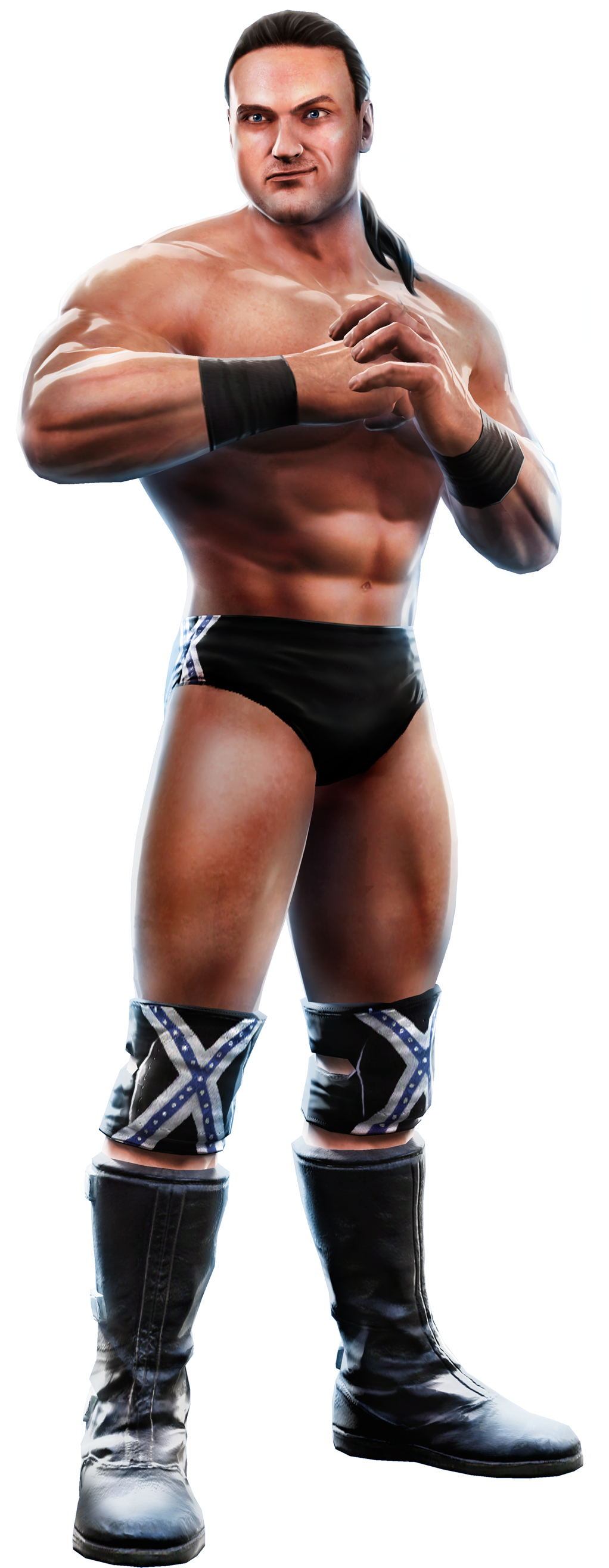 Drew Mcintyre - Wwe Svr 2011 Drew Mcintyre (1837x2750), Png Download