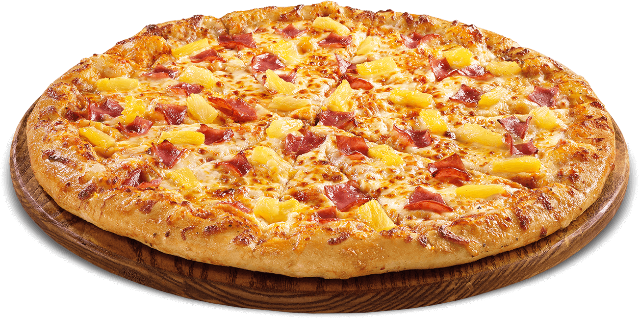 Ham And Pineapple Pizza - Takumi Pineapple (1538x776), Png Download