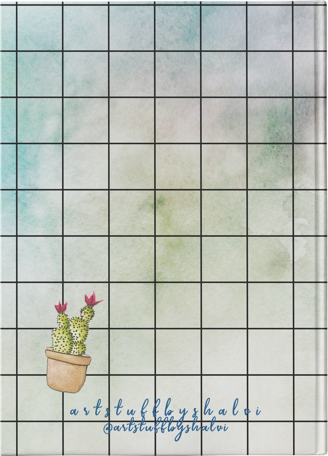 Watercolor Aesthetic Succulent Plant Design Bullet - Watercolor Painting (2000x2000), Png Download