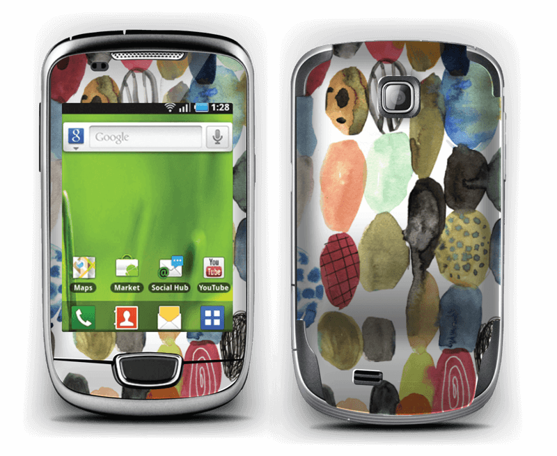 Galaxy Mini Skin - Samsung Galaxy Mini S5570 (800x655), Png Download