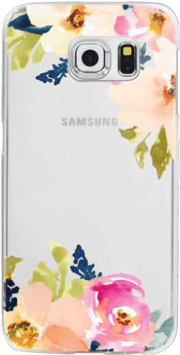 Lovely Watercolor Flower Pink And Coral Design - Guest Book (108 Pages) Floral Cover: Birthday, Bridal (300x547), Png Download