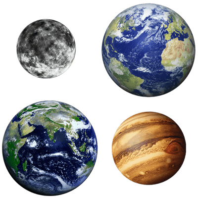Journal Daily: Earth Planet ,lined Blank Journal Book, (400x400), Png Download