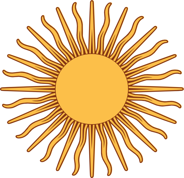 Sun Of May - Simbolo Da Bandeira Da Argentina (504x504), Png Download