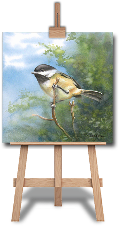 Picture - Watercolor Painting (600x850), Png Download