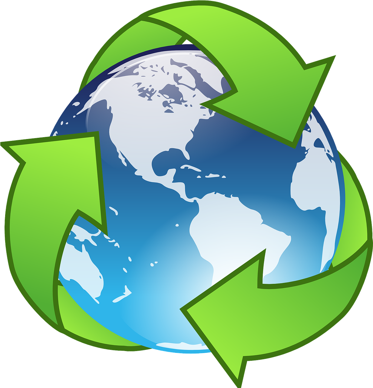 Recycle-29227 1280 - Recycle Clip Art (1231x1280), Png Download