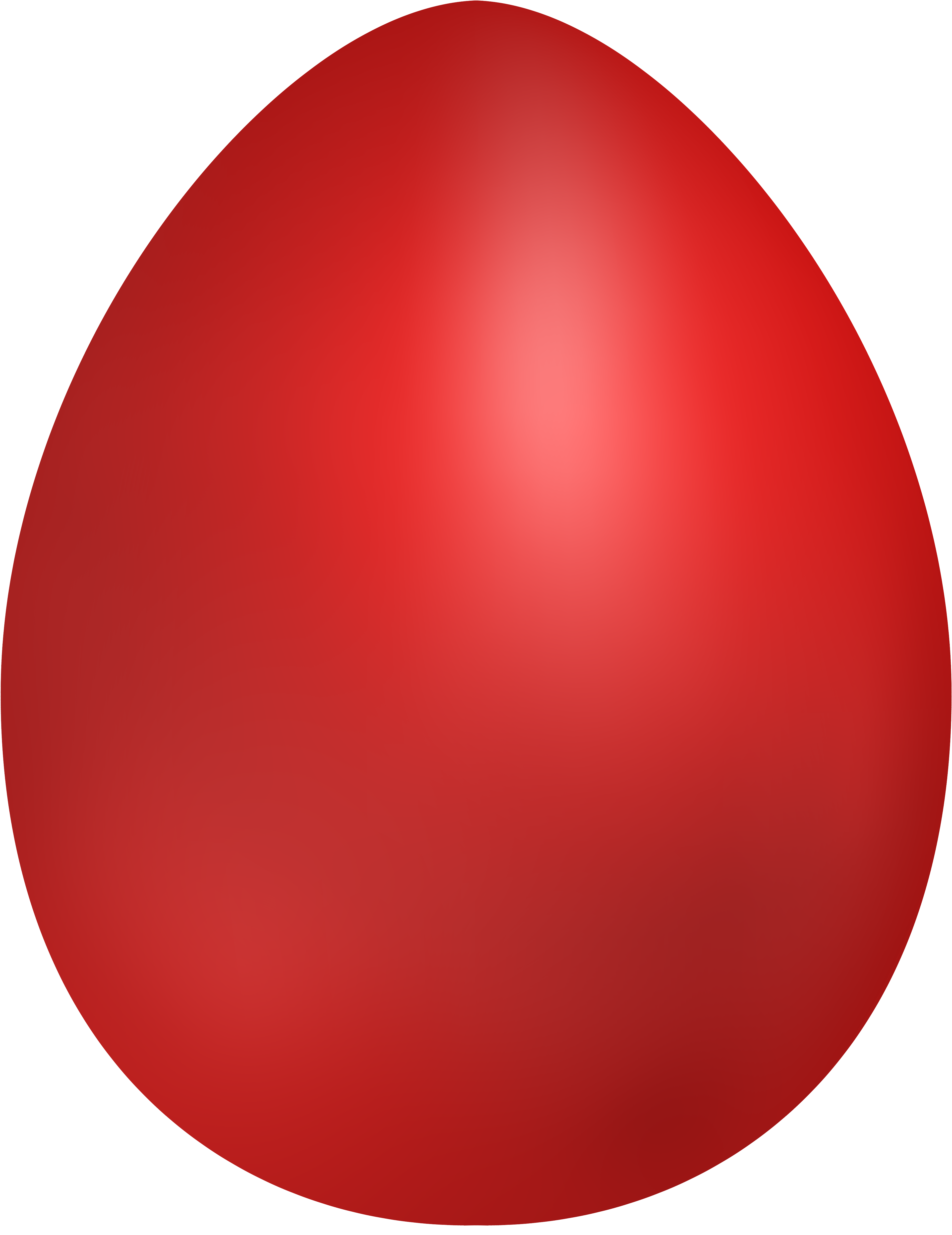 Easter Egg Clip Art Png - Red Easter Egg Png (3879x5000), Png Download