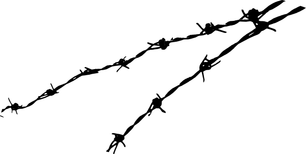 Barbwire Free Png Image - Barbe Wire Png (600x303), Png Download