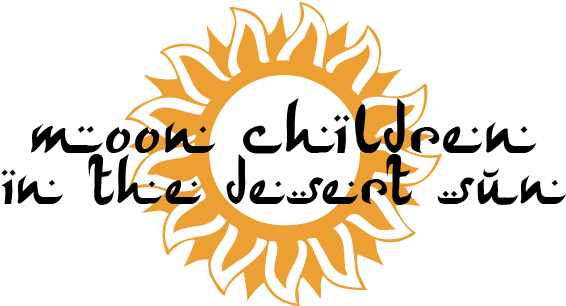 Moon Children In The Desert Sun - Child (860x331), Png Download
