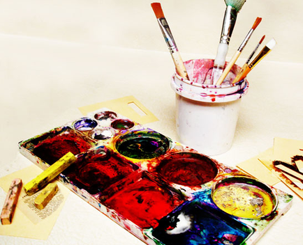 Whether Your Goal Is To Be The Next Warhol Or Simply - Watercolor Paint (434x352), Png Download