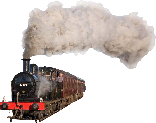 Steam Engine Train Transparent Image - Steam Engine Train Png (640x504), Png Download