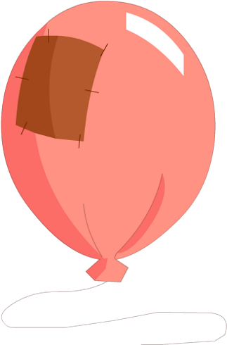 Magic Red Balloon - Balloon Png (500x500), Png Download