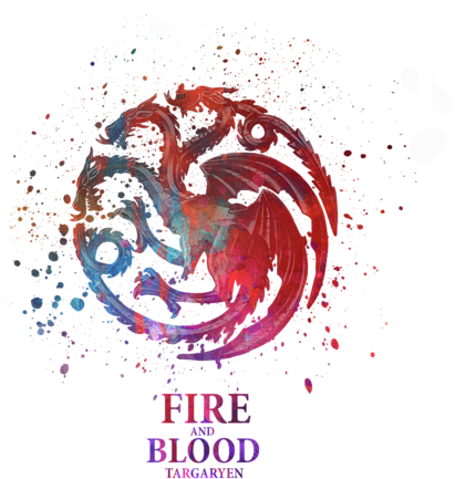 Bleed Area May Not Be Visible - House Targaryen Sigil Svg (600x480), Png Download