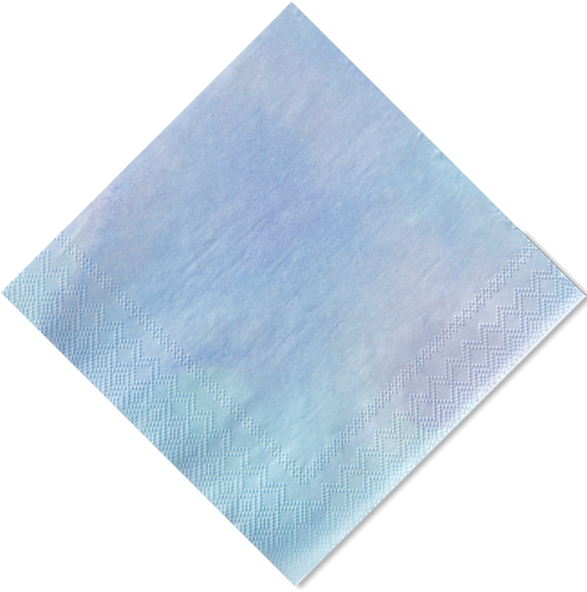 Watercolor Ocean - Glass Cloth (600x600), Png Download