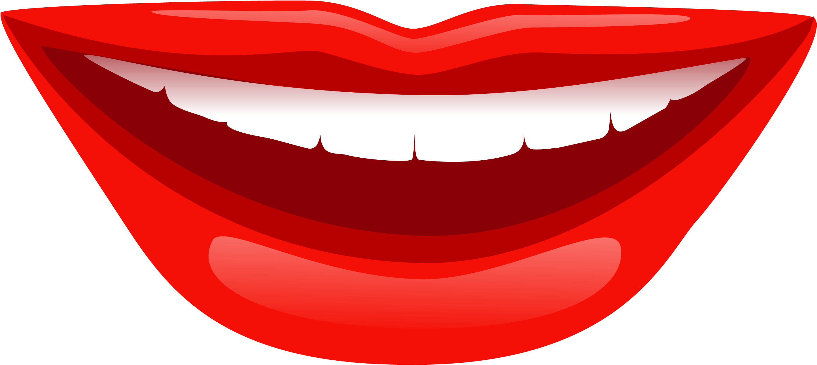 Mouth Png Images - Smile Lips Png (3000x1878), Png Download