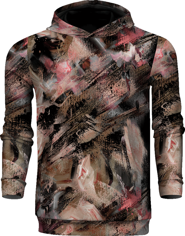 Watercolor Floral Hoodie - Hoodie (600x768), Png Download