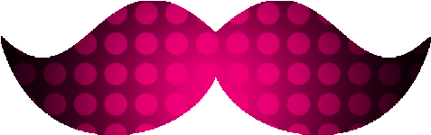 Retro Moustache Png By Candeloves1d - Icons (589x300), Png Download