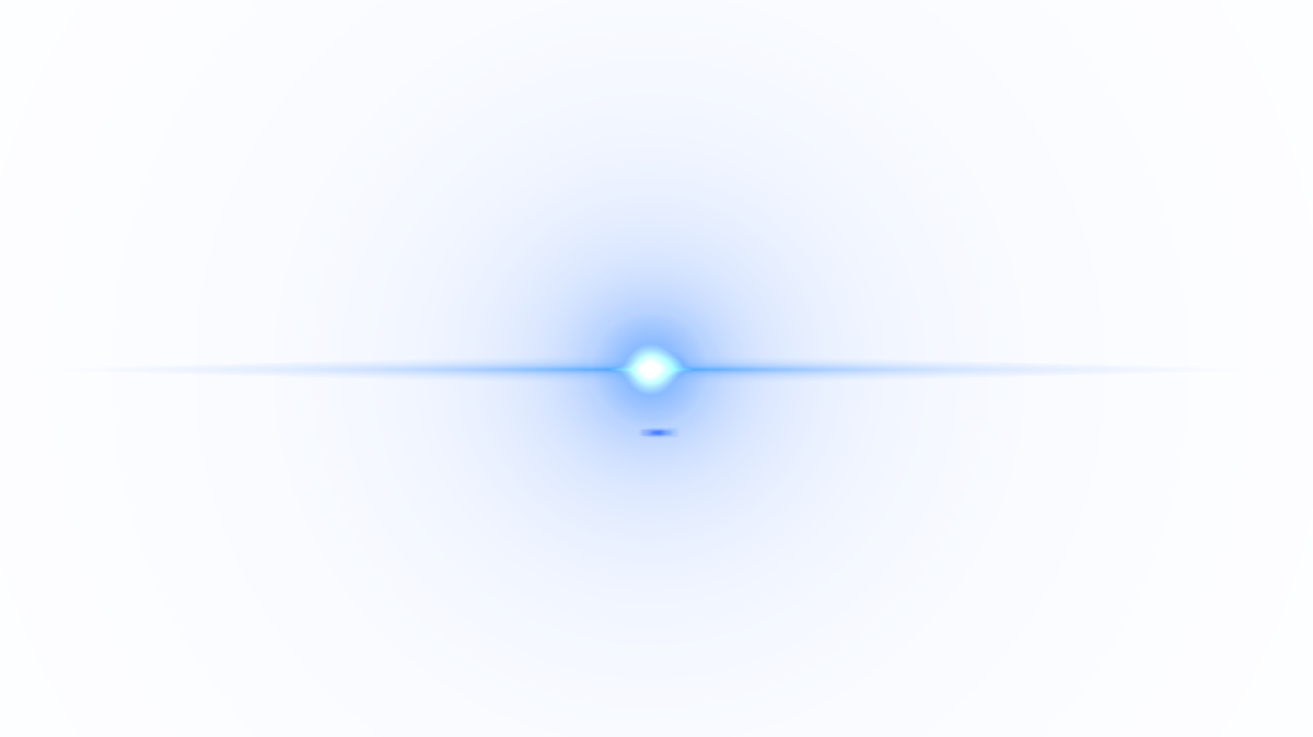 Blue - Lens Flare (1200x674), Png Download