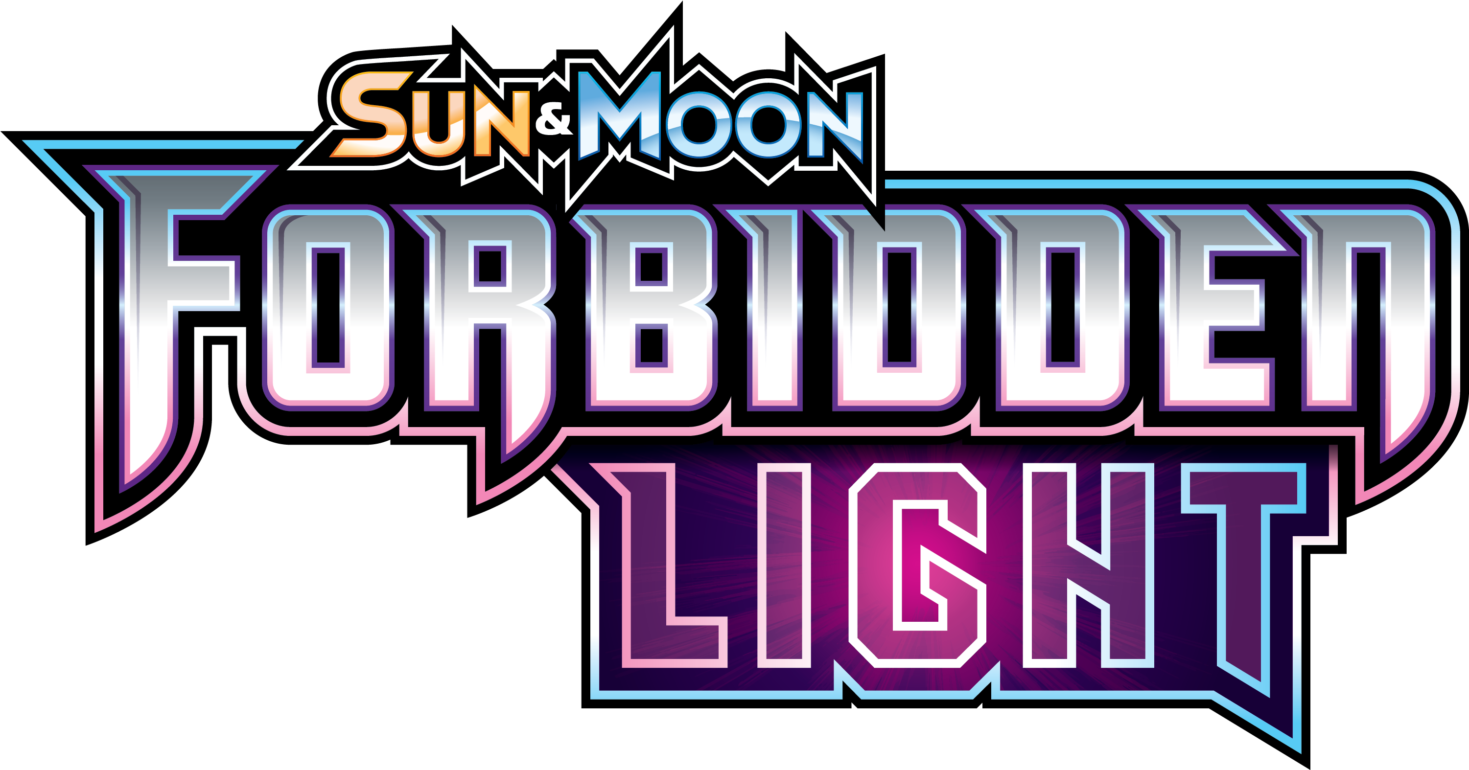 New Pokemon Sun And Moon Set Forbidden Light (3000x2201), Png Download