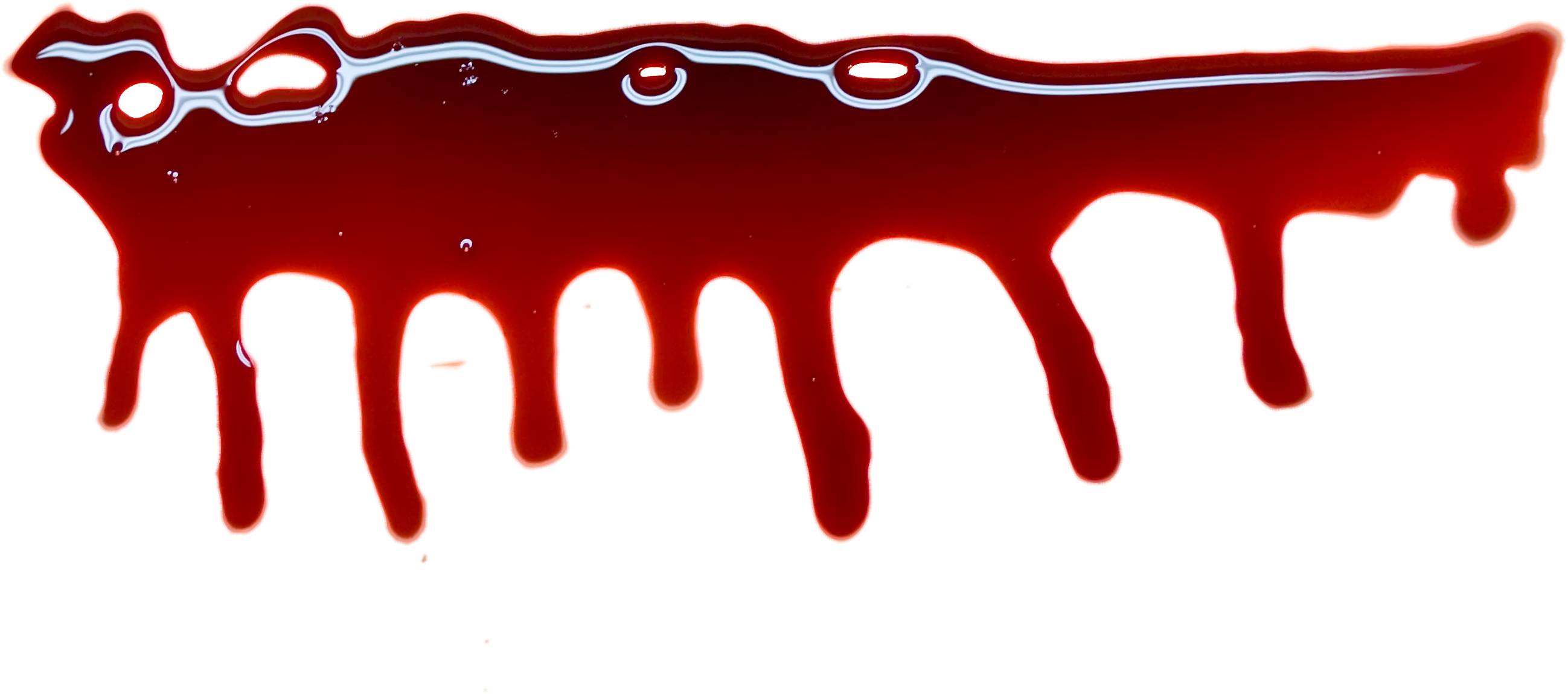 Drip Effect Png (2597x1149), Png Download