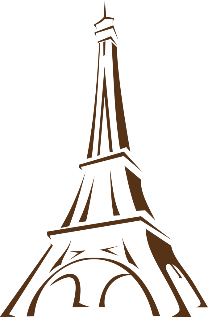 Free Eiffel Tower Png Hd - Eiffel Tower Drawing (674x1024), Png Download