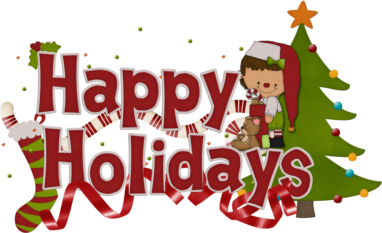 Holiday Clipart Happy Hour (1402x919), Png Download