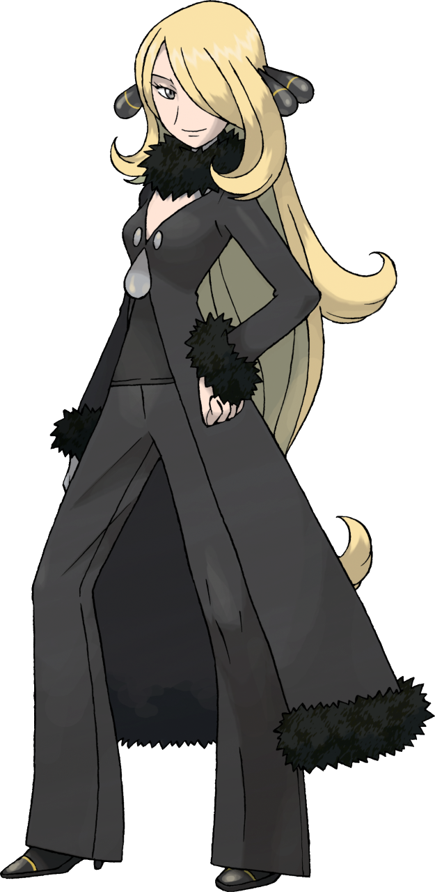 Cynthia Pokemon (625x1280), Png Download