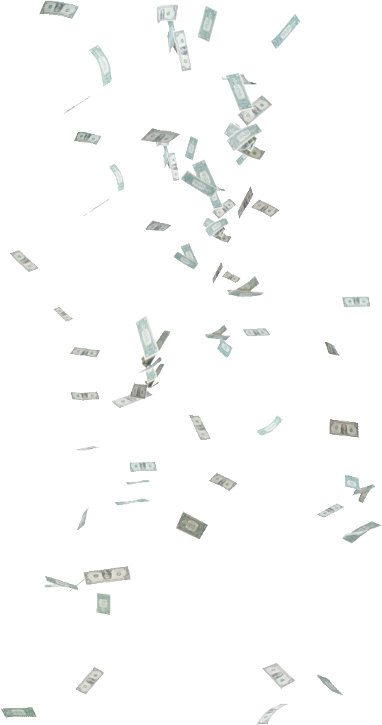 Falling Money Png - Png Fallings (539x1022), Png Download