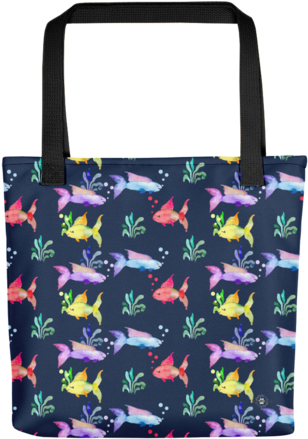 Fashion Tote Bag With A Zipper - Tote Bag (480x480), Png Download