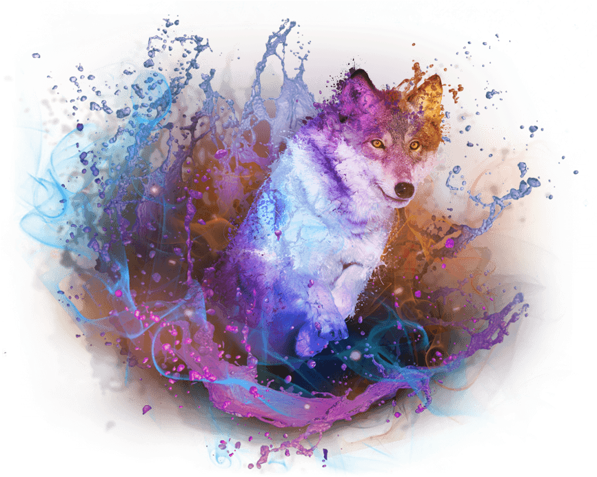 We Know Marketing & Design, And We Most Definitely - Wolf Graphic Design Png (865x700), Png Download