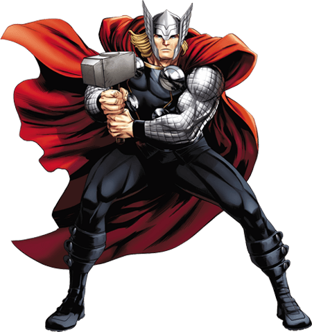 Thor, Marvel, Character, Cartoon, Research, Engineer - Imagens Do Thor Em Png (450x479), Png Download