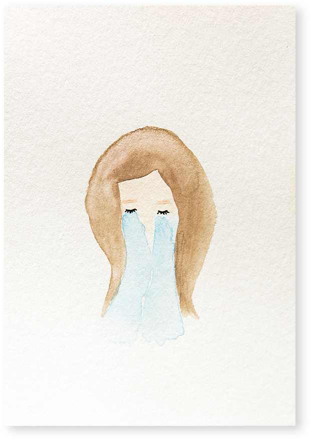 Watercolor 002 - Sketch (720x920), Png Download